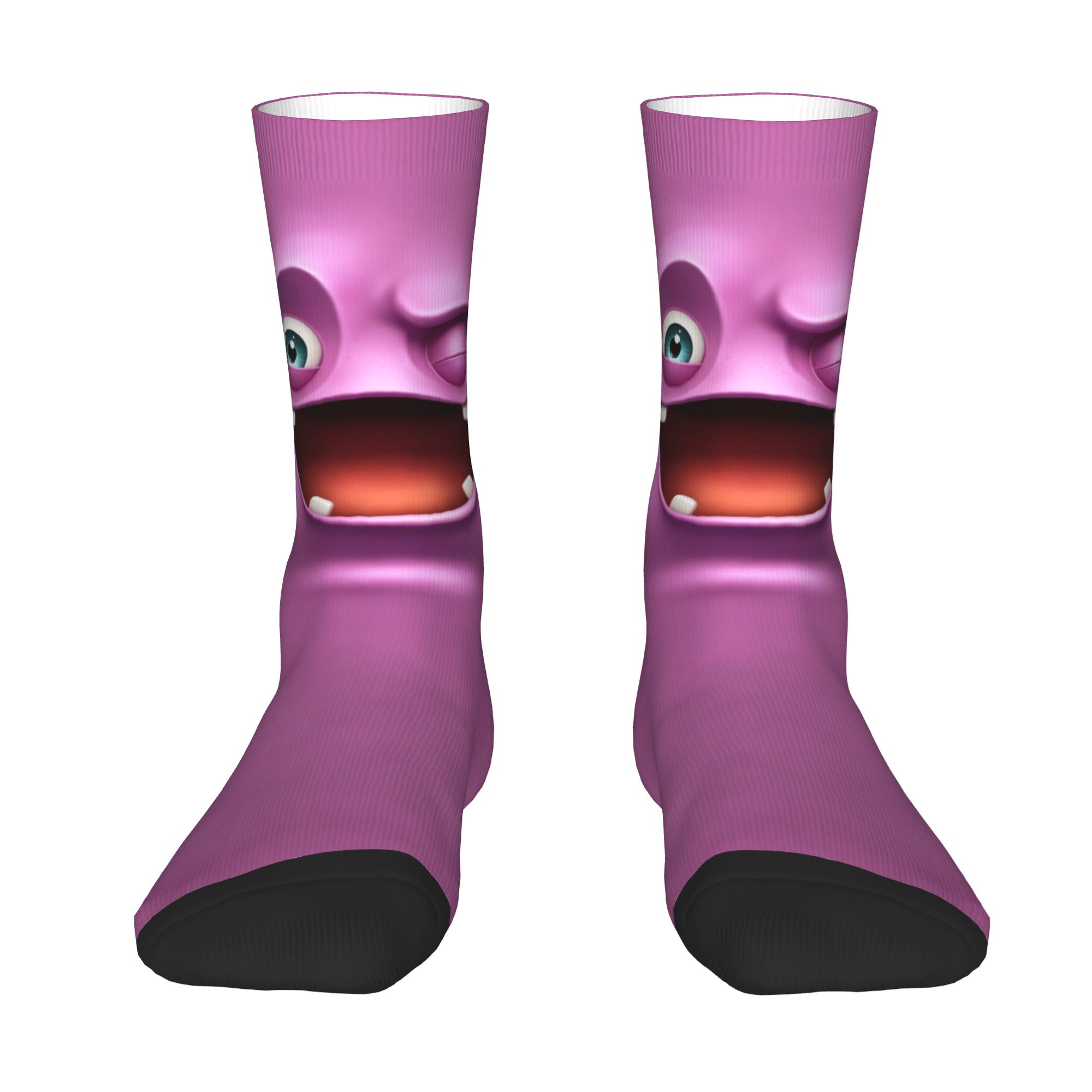 Dress Sock Men - Özel Tasarım Sevimli Erkek Komik İfade