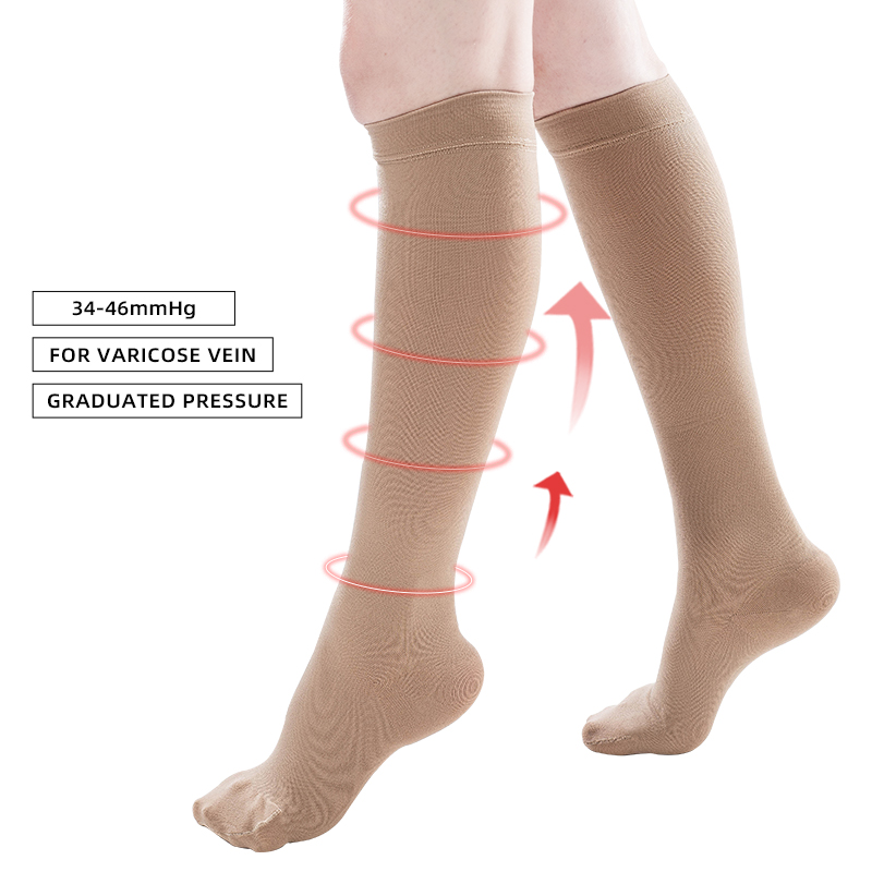 Compression Sock Medical - Kapalı Uçlu Medikal Kompresyon Çorapları 34-46mmHg