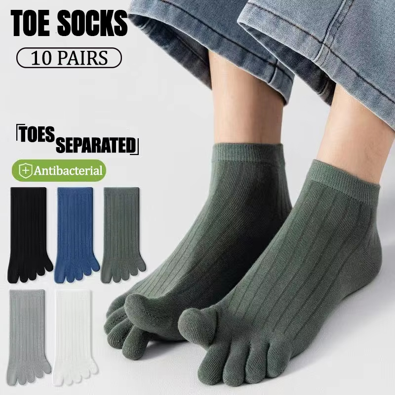 Ankle Sock Low Cut - 10 Çift Erkek Düşük Kesimli Çorap,