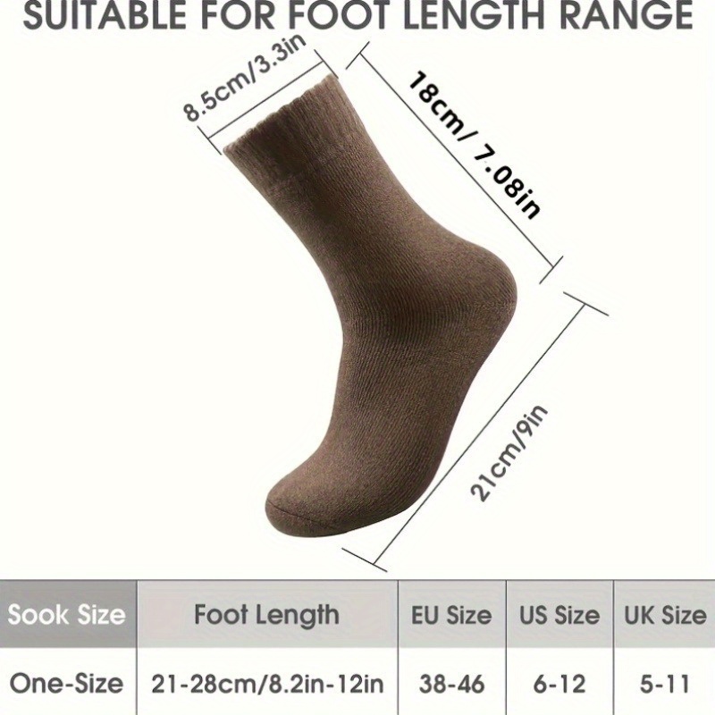 1 Çift Kalın, Kışlık Erkek Kar - Thermal Sock Winter incelemesi ve fiyatı